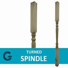 0.9m x 40mm Tanalised Wooden Turned Spindle for Decking Balustrade - Multipacks
