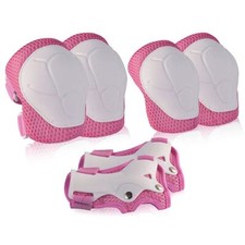Kids Child's Pad Set Elbow Wrist and Knee Pads For Skate Cycling Bike Safety UK