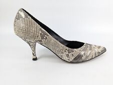 Magrit All Leather Snakeprint High Heel Shoes Uk 4 Eu 37 Hardly worn