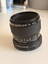 Canon FD 50mm f/3.5 Macro