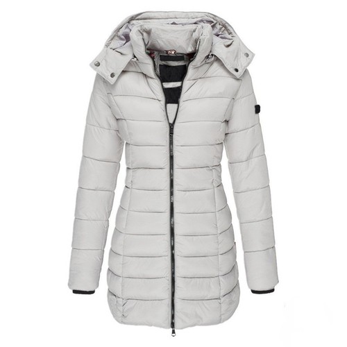 Womens winter long puffer coat - winter,