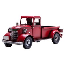 Iron classic red truck - iron,