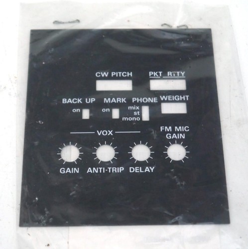 Yaesu 1000d nameplate - yaesu,