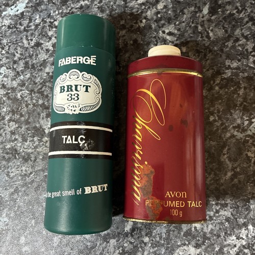 Vintage talc powder - talc,