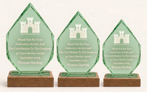 Personalised jade glass - personalised,