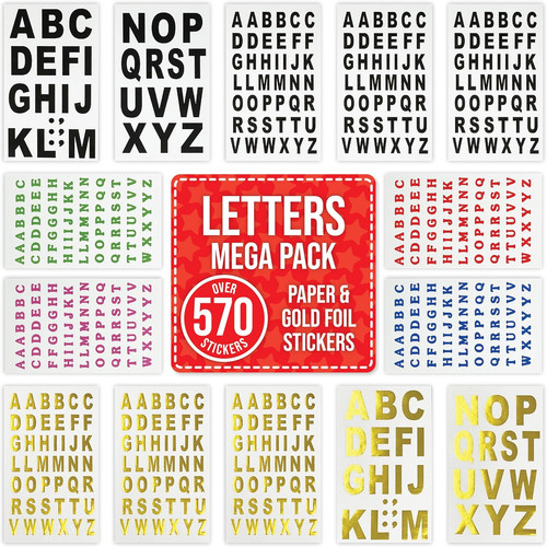Letter stickers for - letter,