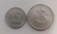 Portugal - 2,5 Escudos and 5