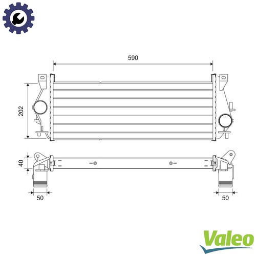 Charge air cooler - charge,