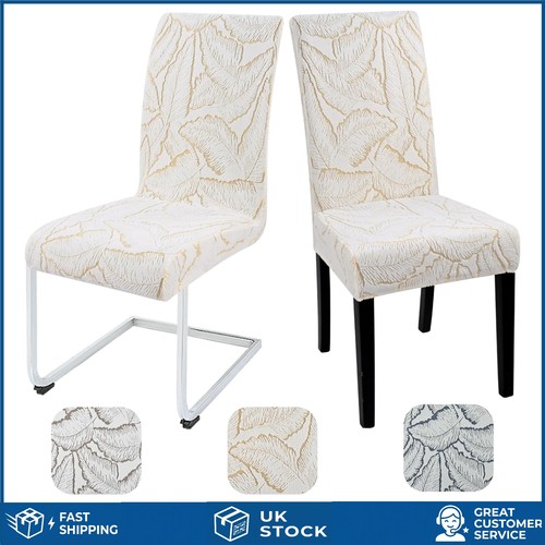Elegant leaf print stretch - leaf,