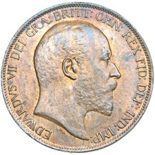 Edward VII. Penny. 1902.   LOW