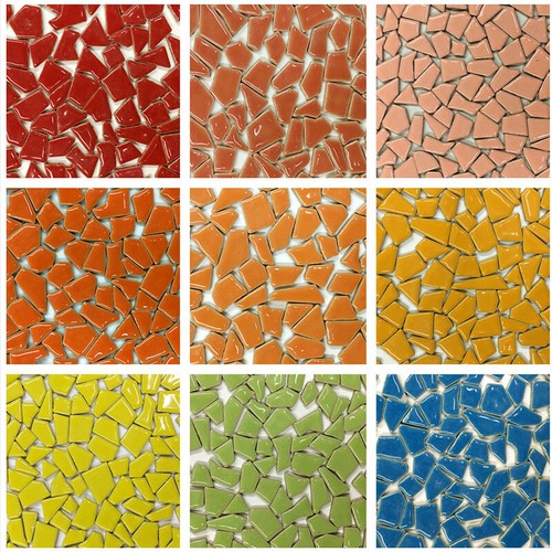 100g diy ceramic mosaic tiles - mosaic,