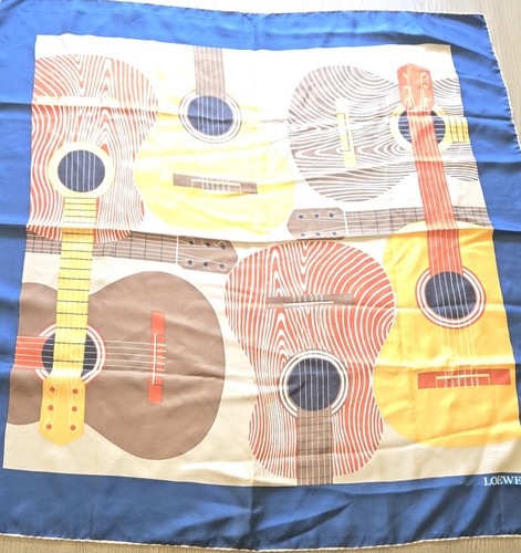 Vintage loewe silk square - silk,