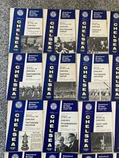 Job Lot of 20 Chelsea Home Programmes 1964-65 - 1965-66 Seasons.