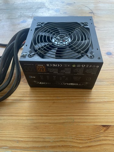 500w black atx desktop - 500w,