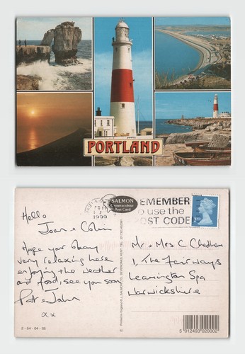 Postcard portland dorset - -,
