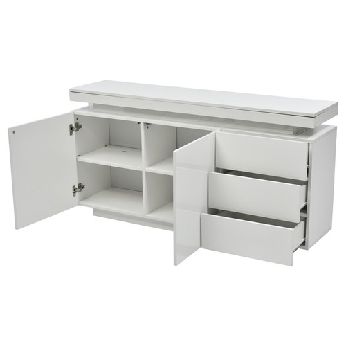 White led sideboard - led,