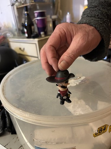 Toy cowboy figure - toy,