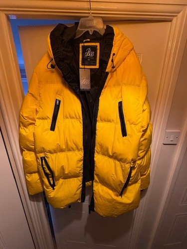 Bee inspired yellow puffer - inspired,
