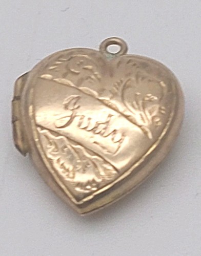 Antique 9ct gold - gold, front