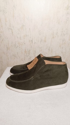 Desai olive green suede high - olive,