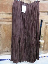 Silk Crinkle Skirt The White