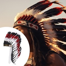 Artificial Feather Headdress