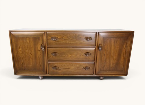 Vintage ercol solid elm - vintage,