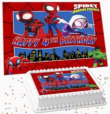 SPIDEY AND FRIENDS BIRTHDAY