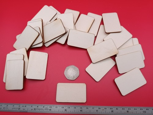 Rectangle shape wooden craft - rectangle,
