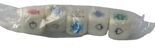 Poker dice set new - 5,