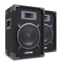 Max 170.652 8 Inch Passive DJ Speakers Pair - 800W Party Sound System