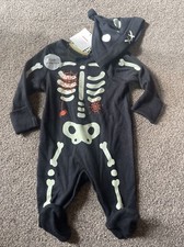 TU Baby Halloween Skeleton