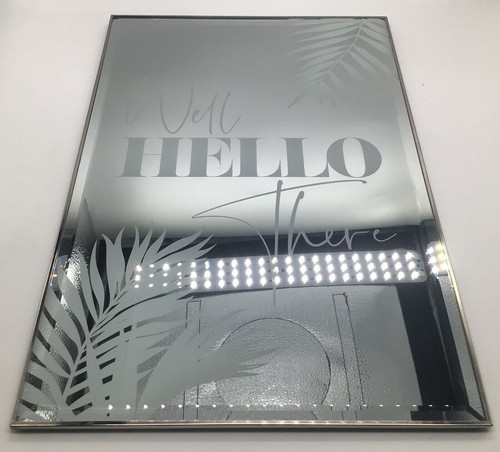 Next mirror hanging plaque - next,