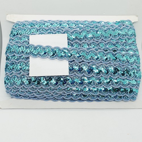 Seafoam mint green glitter - 1m,