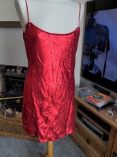 Zara Stunning Red Sequin