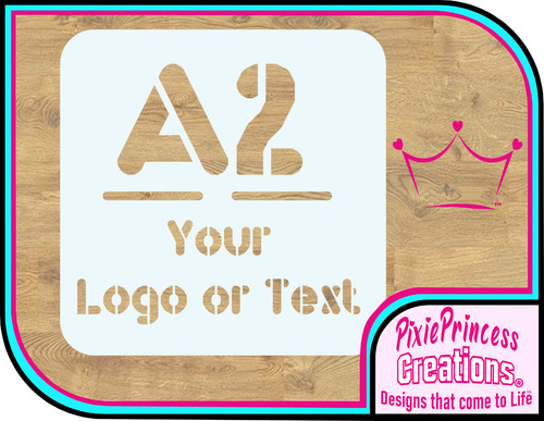 Personalised custom stencil - personalised,