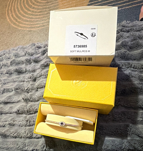 Swarovski rose gold plated - gold,