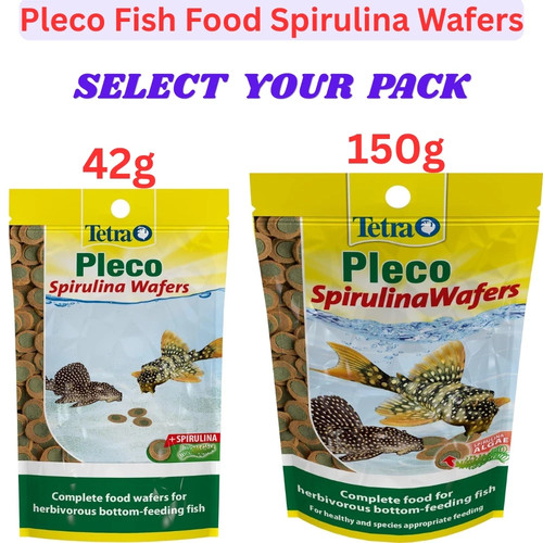 Tetra pleco spirulina wafers - spirulina,