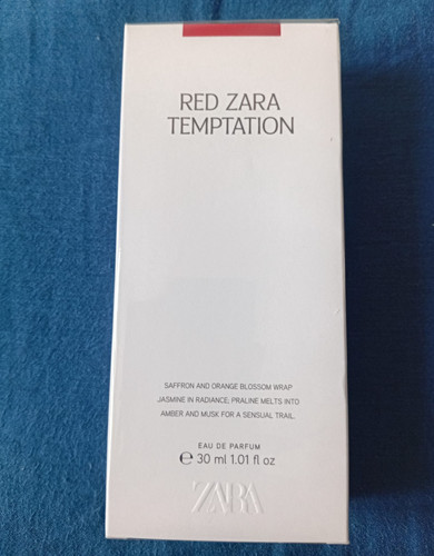 Zara red temptation edp - zara,