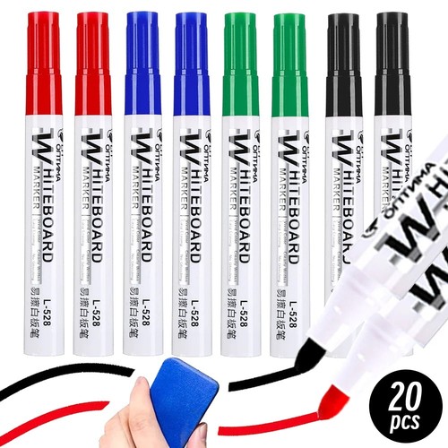 10x drywipe whiteboard marker - 10x,