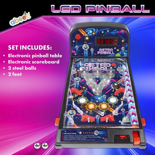 Abeec led table top pinball - abeec,