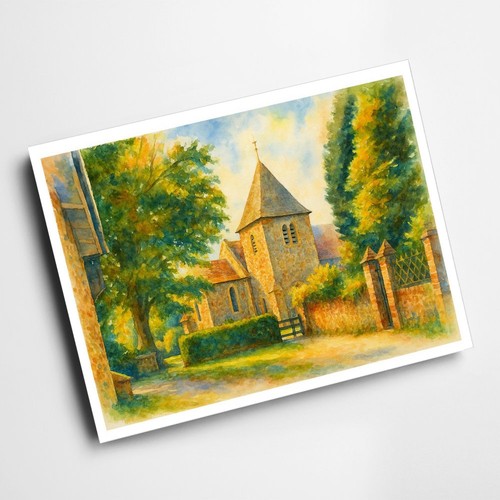 Print the church - print, west
