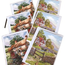 Pk 6 Notelets/Greetings cards