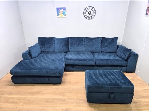 Dfs plush velvet - velvet, corner