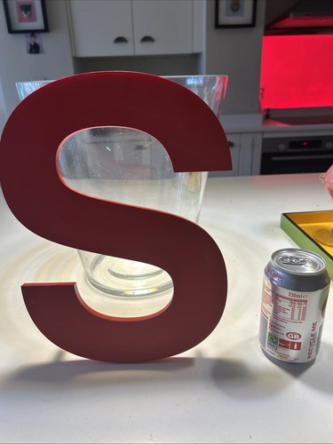 Large wooden letter - large, s