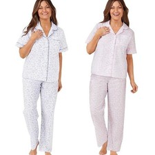Ladies Floral Print Pyjama Set