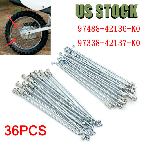 Rear wheel rim spoke - rear,