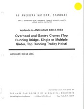 ANSI / ASME B30.2b-1986 -