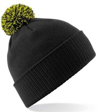 BEECHFIELD BOBBLE HAT - Snowstar Beanie - Soft Touch Acrylic - Free Delivery