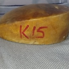 Wooden hat block millinery 